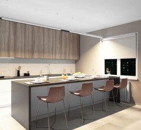 DK9154-WH Линейный светильник 42W 1500mm 4000K, белый в Режи - rezh.ok-mebel.com | фото