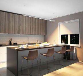 DK9203-WH Линейный светильник 52W 2000mm 3000K, белый в Режи - rezh.ok-mebel.com | фото 4