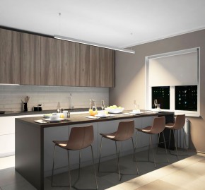DK9204-WH Линейный светильник 52W 2000mm 4000K, белый в Режи - rezh.ok-mebel.com | фото 4