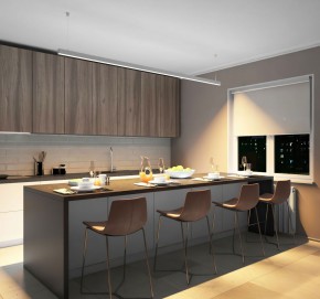 DK9253-WH Линейный светильник 62W 2500mm 3000K, белый в Режи - rezh.ok-mebel.com | фото 4