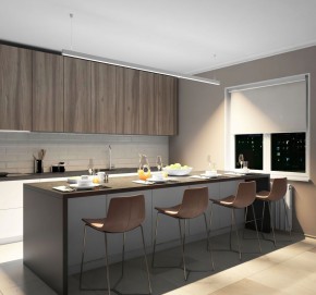 DK9254-WH Линейный светильник 62W 2500mm 4000K, белый в Режи - rezh.ok-mebel.com | фото 4