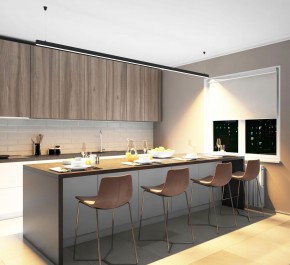 DK9303-BK Линейный светильник 72W 3000mm 3000K, черный в Режи - rezh.ok-mebel.com | фото 5