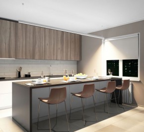 DK9304-WH Линейный светильник 72W 3000mm 4000K, белый в Режи - rezh.ok-mebel.com | фото 4