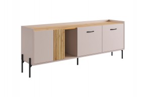 ДОМИНИКА Гостиная (модульная) кашемир/дуб крафт золотой в Режи - rezh.ok-mebel.com | фото 8