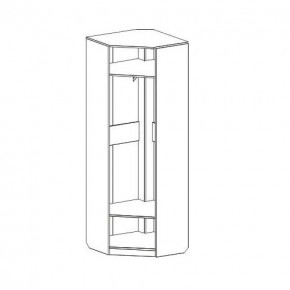 ЭЛАНА Прихожая (модульная) Дуб сонома в Режи - rezh.ok-mebel.com | фото 5
