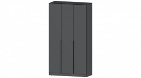 ЭЛЕГАНТ Шкаф 3х створчатый (графит) в Режи - rezh.ok-mebel.com | фото