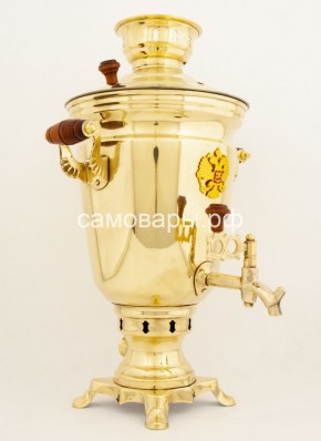 Электрический самовар "Конус с гербом" на 4 литра в Режи - rezh.ok-mebel.com | фото 3