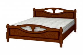 ЕЛЕНА-4 Кровать из массива (орех) в Режи - rezh.ok-mebel.com | фото 2