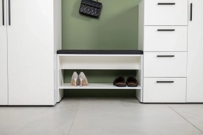 ЭЙР прихожая (модульная) Белый Шагрень в Режи - rezh.ok-mebel.com | фото 23