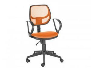Кресло компьютерное Флеш Рондо (оранжевый/оранжевый) в Режи - rezh.ok-mebel.com | фото 1