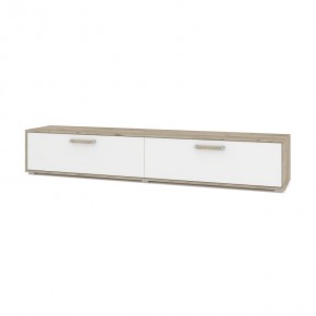 ФЛОРИДА Ф32 Тумба ТВ (дуб серый/белый) в Режи - rezh.ok-mebel.com | фото