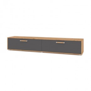 ФЛОРИДА Ф32 Тумба ТВ (дуб золотой/графит) в Режи - rezh.ok-mebel.com | фото