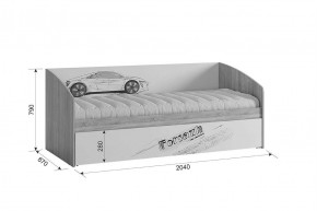 ФОРСАЖ К2 Детский гарнитур (крафт золотой/белый) в Режи - rezh.ok-mebel.com | фото 2