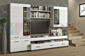 Гостиная Камелия Композиция 1 (Снежный ясень) в Режи - rezh.ok-mebel.com | фото