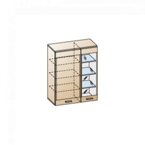 Гостиная Камелия Композиция 2 (Гикори Джексон светлый) в Режи - rezh.ok-mebel.com | фото 2