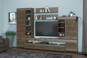 Гостиная Камелия Композиция 3 (Гикори Джексон темный) в Режи - rezh.ok-mebel.com | фото