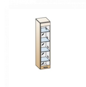 Гостиная Камелия Композиция 3 (Гикори Джексон темный) в Режи - rezh.ok-mebel.com | фото 3