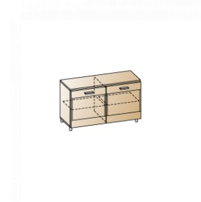 Гостиная Камелия Композиция 4 (Снежный ясень - серый) в Режи - rezh.ok-mebel.com | фото 9