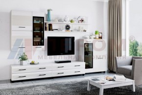 Гостиная Камелия Композиция 6 (Снежный ясень) в Режи - rezh.ok-mebel.com | фото