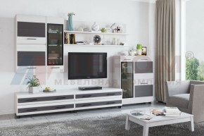 Гостиная Камелия Композиция 6 (Снежный ясень - серый) в Режи - rezh.ok-mebel.com | фото