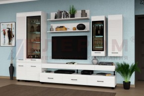 Гостиная Камелия Композиция 7 (Снежный ясень) в Режи - rezh.ok-mebel.com | фото