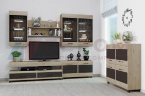 Гостиная Камелия Композиция 8 (Гикори Джексон светлый комбинированный) в Режи - rezh.ok-mebel.com | фото