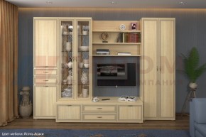 Гостиная Карина Композиция 14 (Ясень Асахи) в Режи - rezh.ok-mebel.com | фото 1