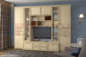 Гостиная Карина Композиция 17 (Ясень Асахи) в Режи - rezh.ok-mebel.com | фото