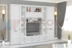 Гостиная Карина Композиция 19 (Снежный ясень) в Режи - rezh.ok-mebel.com | фото