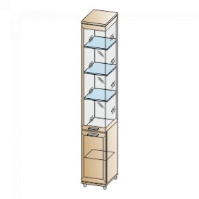 Гостиная Мелисса Композиция 11 (Гикори Джексон светлый) в Режи - rezh.ok-mebel.com | фото 3