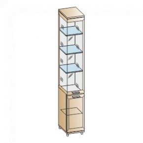 Гостиная Мелисса Композиция 12 (Акация Молдау) в Режи - rezh.ok-mebel.com | фото 7