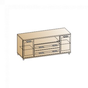 Гостиная Мелисса Композиция 12 (Гикори Джексон светлый) в Режи - rezh.ok-mebel.com | фото 6