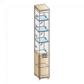 Гостиная Мелисса Композиция 12 (Снежный Ясень) в Режи - rezh.ok-mebel.com | фото 7