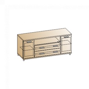 Гостиная Мелисса Композиция 4 (Ясень Асахи) в Режи - rezh.ok-mebel.com | фото 4