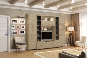 Гостиная Мелисса Композиция 9 (Гикори Джексон светлый) в Режи - rezh.ok-mebel.com | фото 4