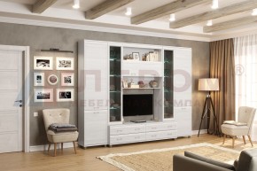 Гостиная Мелисса Композиция 9 (Снежный Ясень) в Режи - rezh.ok-mebel.com | фото