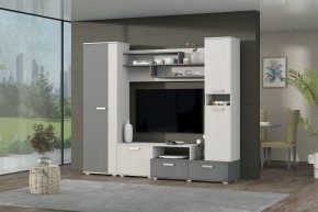 Гостиная Юна (Анкор светлый/Графит) в Режи - rezh.ok-mebel.com | фото 3