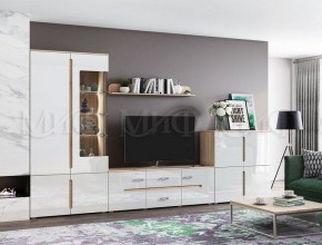 КИМ Шкаф с подсветкой (белый) в Режи - rezh.ok-mebel.com | фото 7