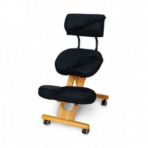 Коленный стул со спинкой Smartstool KW02В + Чехлы в Режи - rezh.ok-mebel.com | фото