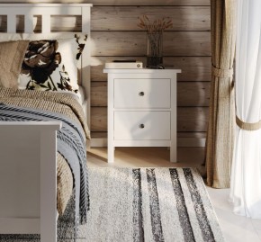 Комод 02 Кантри белый с двумя ящиками в Режи - rezh.ok-mebel.com | фото 4