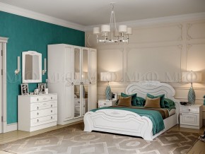 АЛЕКСАНДРИНА Комод (Белый глянец холодный/Белый) в Режи - rezh.ok-mebel.com | фото 2