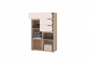 Комод АНТАЛИЯ (Сонома/Графит софт) в Режи - rezh.ok-mebel.com | фото 2