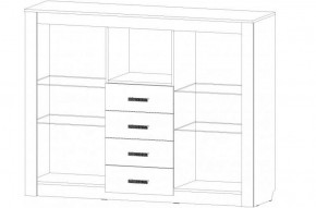 РИВЬЕРА Комод большой в Режи - rezh.ok-mebel.com | фото 2