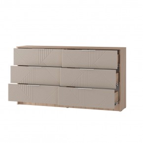 Комод Эмилия КМ-04 (Дуб смоки/Айриш (MF03)) в Режи - rezh.ok-mebel.com | фото 2