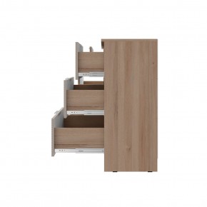 Комод Эмилия КМ-04 (Дуб смоки/Айриш (MF03)) в Режи - rezh.ok-mebel.com | фото 3