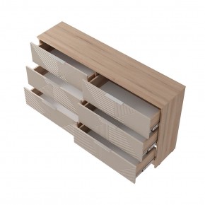 Комод Эмилия КМ-04 (Дуб смоки/Айриш (MF03)) в Режи - rezh.ok-mebel.com | фото 4