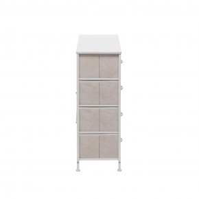 Комод Leset Линкс 8 ящ. (к/з), Каркас Белый, ящики Белые в Режи - rezh.ok-mebel.com | фото 5