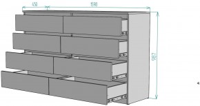 Комод Мальта K113 в Режи - rezh.ok-mebel.com | фото 2