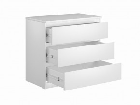 Комод МАЛЬТА с тремя выдвижными ящиками, цвет белый в Режи - rezh.ok-mebel.com | фото 3