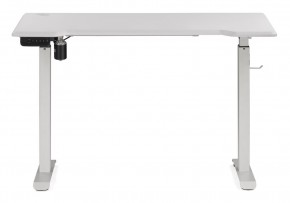 Компьютерный стол Маркос с механизмом подъема 120х75х75 белый / шагрень белая в Режи - rezh.ok-mebel.com | фото 2
